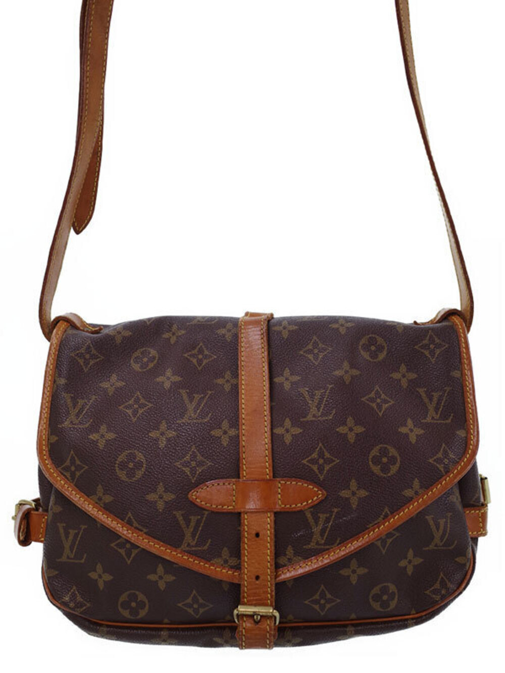 Louis Vuitton Monogram Saumur Shoulder Bag